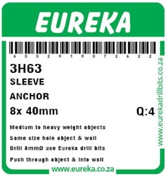 3H63 - Sleeve Anchor -3H63_label_T
